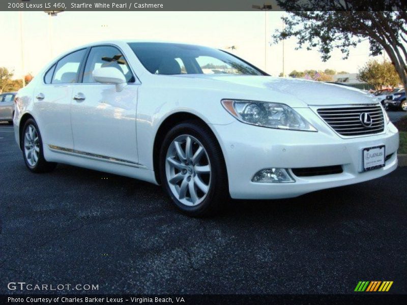 Starfire White Pearl / Cashmere 2008 Lexus LS 460