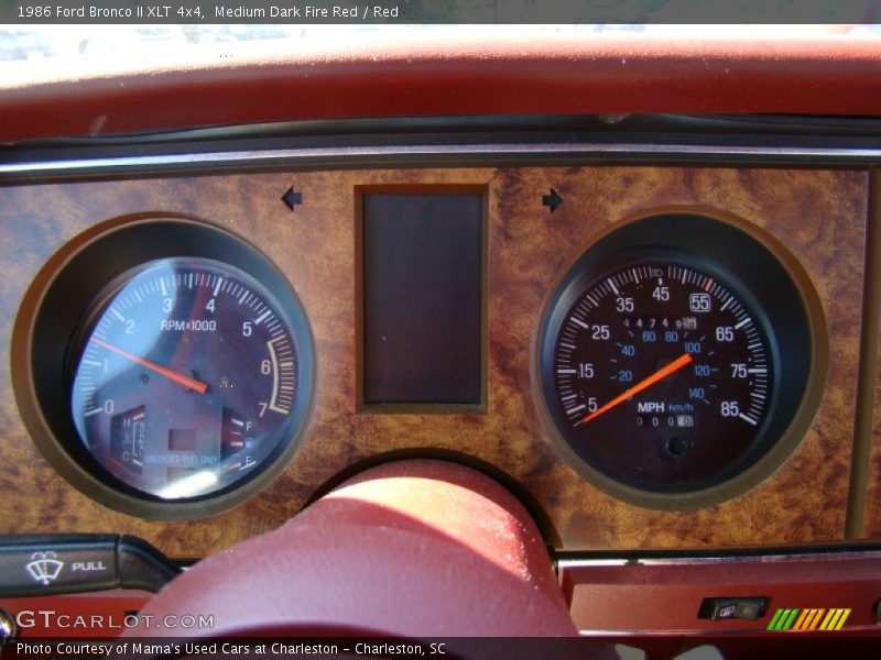  1986 Bronco II XLT 4x4 XLT 4x4 Gauges