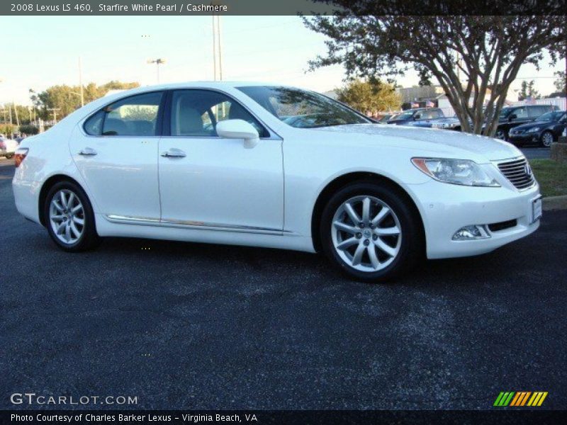 Starfire White Pearl / Cashmere 2008 Lexus LS 460