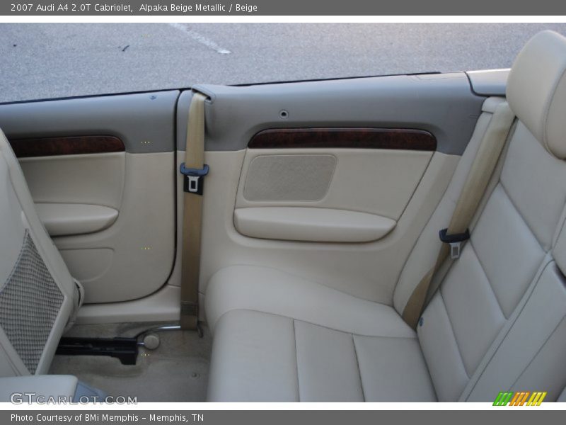 Alpaka Beige Metallic / Beige 2007 Audi A4 2.0T Cabriolet