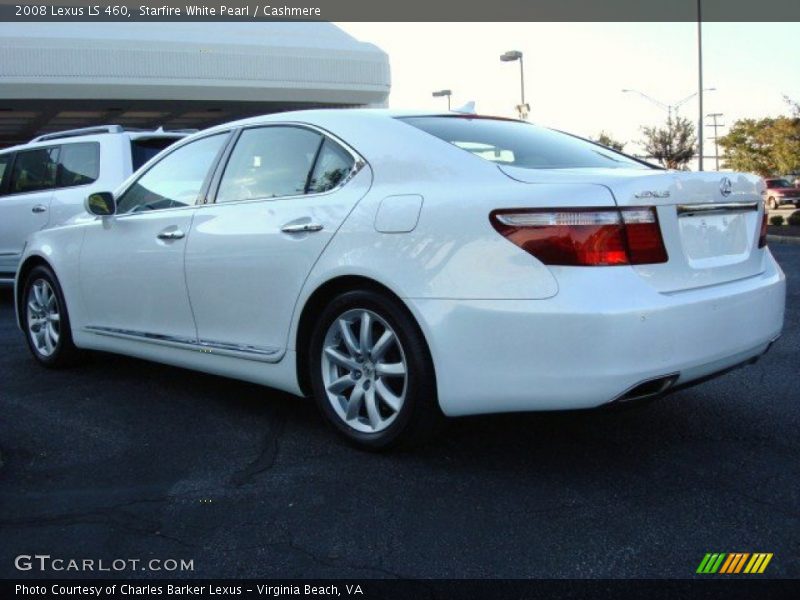 Starfire White Pearl / Cashmere 2008 Lexus LS 460