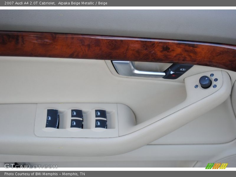 Alpaka Beige Metallic / Beige 2007 Audi A4 2.0T Cabriolet
