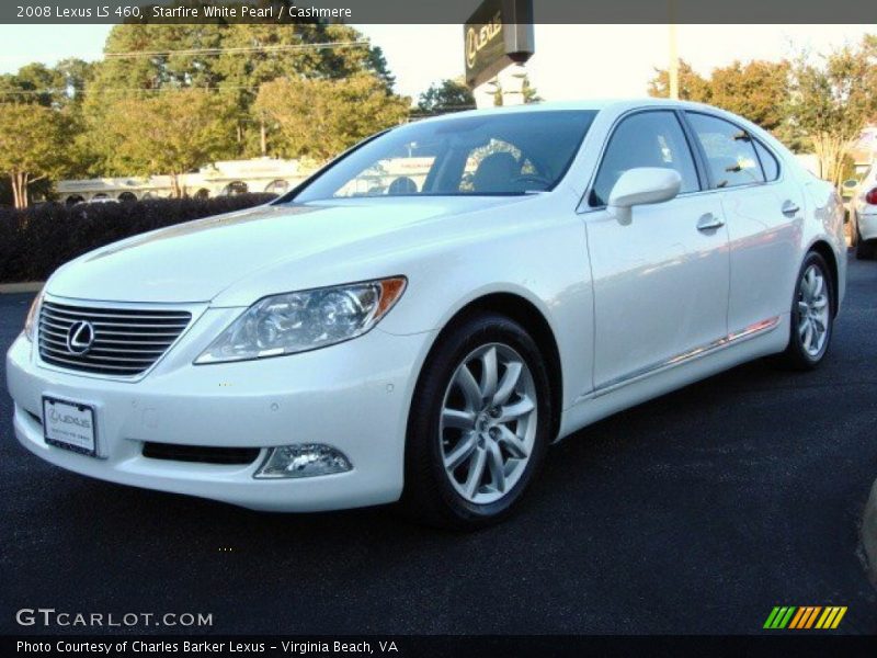 Starfire White Pearl / Cashmere 2008 Lexus LS 460
