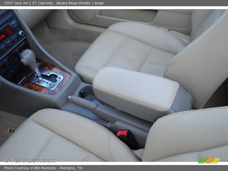 Alpaka Beige Metallic / Beige 2007 Audi A4 2.0T Cabriolet