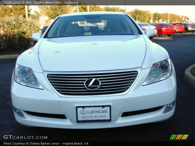Starfire White Pearl / Cashmere 2008 Lexus LS 460