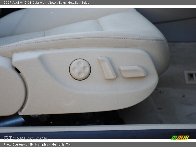 Alpaka Beige Metallic / Beige 2007 Audi A4 2.0T Cabriolet