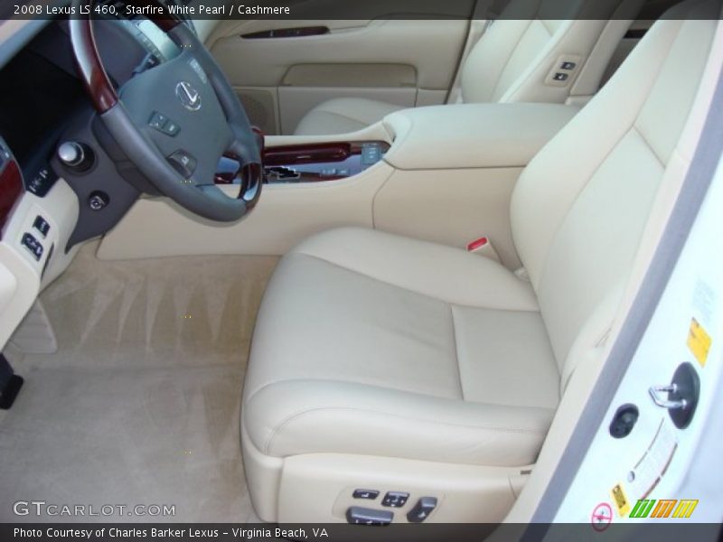 Starfire White Pearl / Cashmere 2008 Lexus LS 460