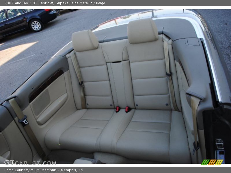 Alpaka Beige Metallic / Beige 2007 Audi A4 2.0T Cabriolet