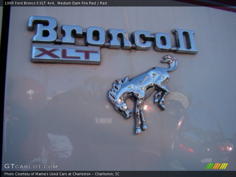  1986 Bronco II XLT 4x4 Logo