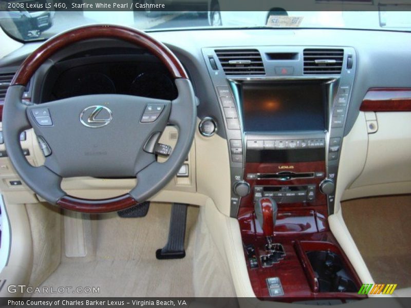 Starfire White Pearl / Cashmere 2008 Lexus LS 460