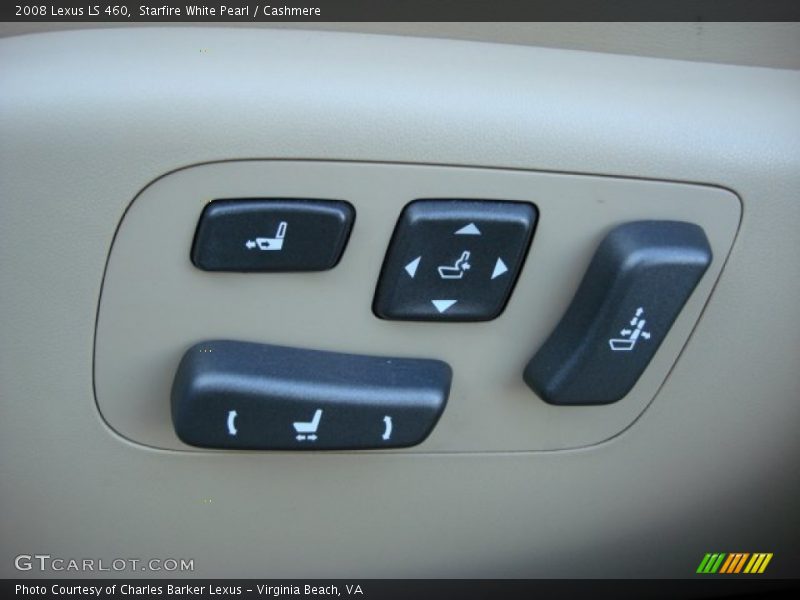 Starfire White Pearl / Cashmere 2008 Lexus LS 460