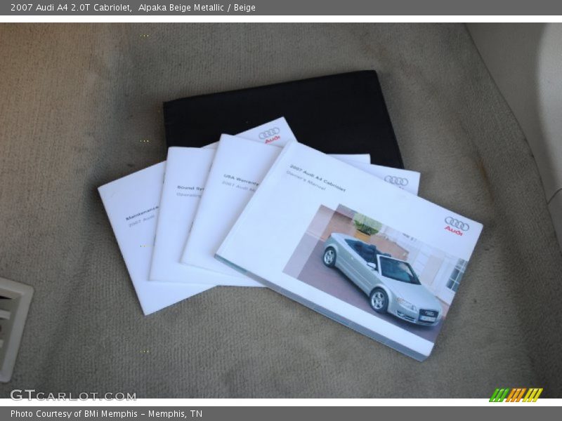 Alpaka Beige Metallic / Beige 2007 Audi A4 2.0T Cabriolet