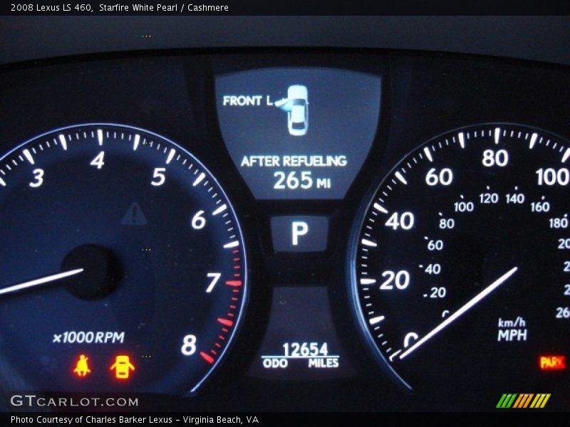 Starfire White Pearl / Cashmere 2008 Lexus LS 460