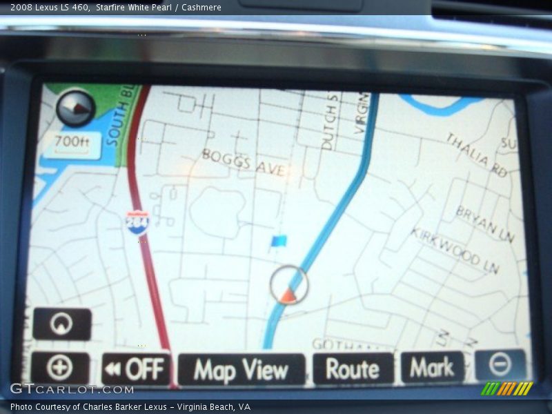 Starfire White Pearl / Cashmere 2008 Lexus LS 460