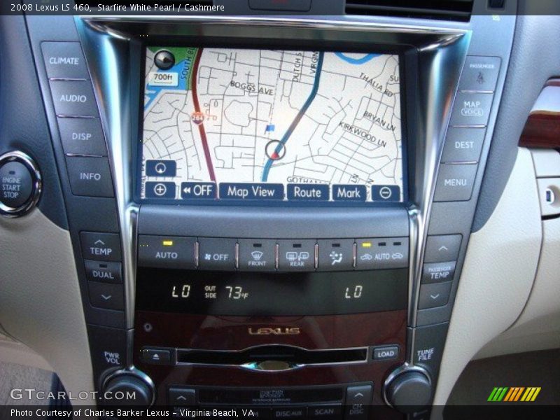 Starfire White Pearl / Cashmere 2008 Lexus LS 460