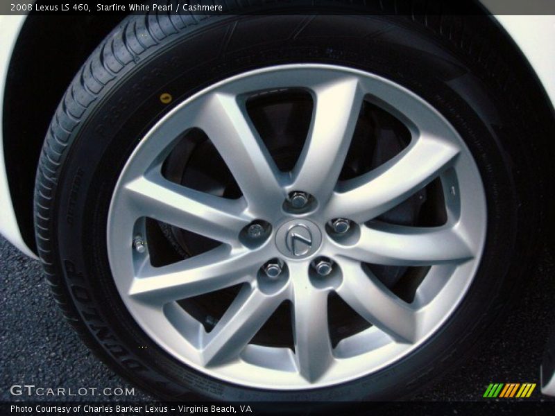Starfire White Pearl / Cashmere 2008 Lexus LS 460