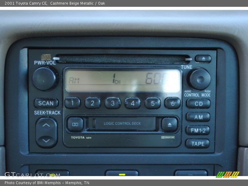 Cashmere Beige Metallic / Oak 2001 Toyota Camry CE