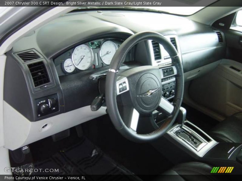 Bright Silver Metallic / Dark Slate Gray/Light Slate Gray 2007 Chrysler 300 C SRT Design