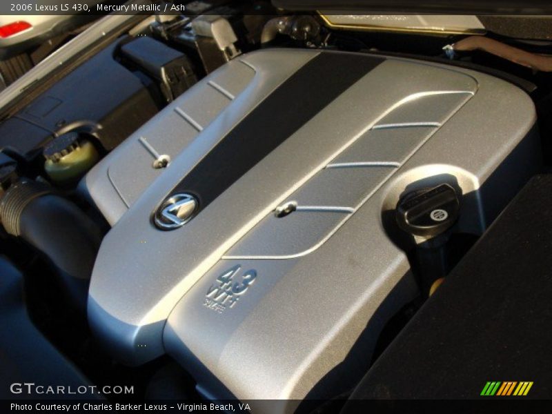  2006 LS 430 Engine - 4.3 Liter DOHC 32-Valve VVT V8