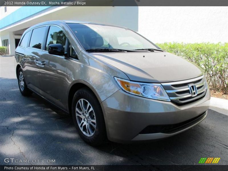 Mocha Metallic / Beige 2012 Honda Odyssey EX