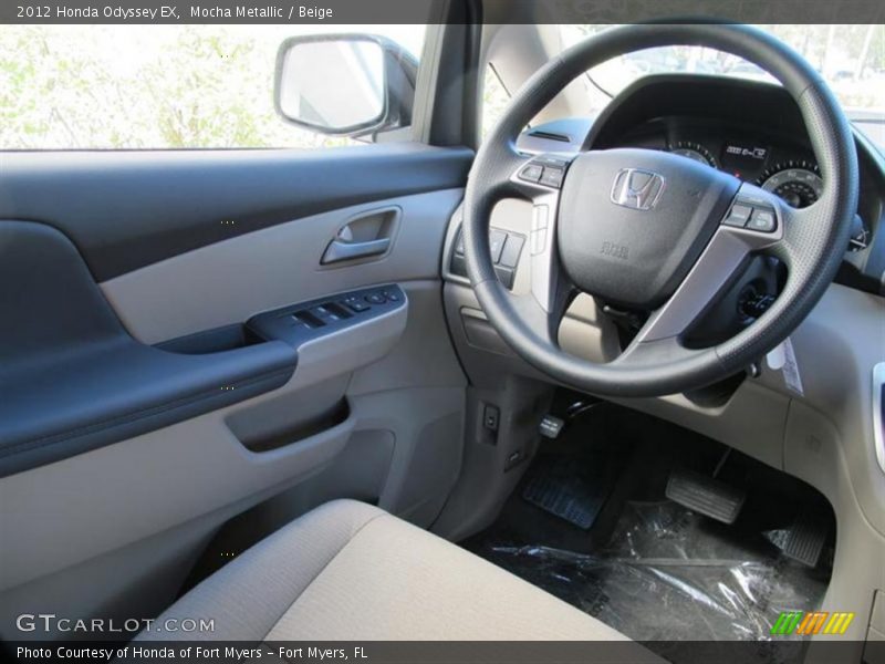 Mocha Metallic / Beige 2012 Honda Odyssey EX