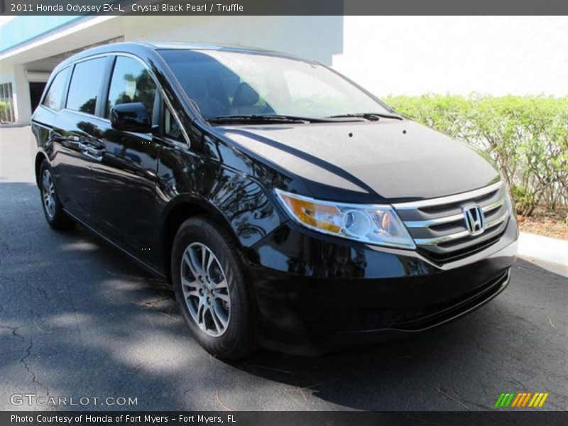 Crystal Black Pearl / Truffle 2011 Honda Odyssey EX-L