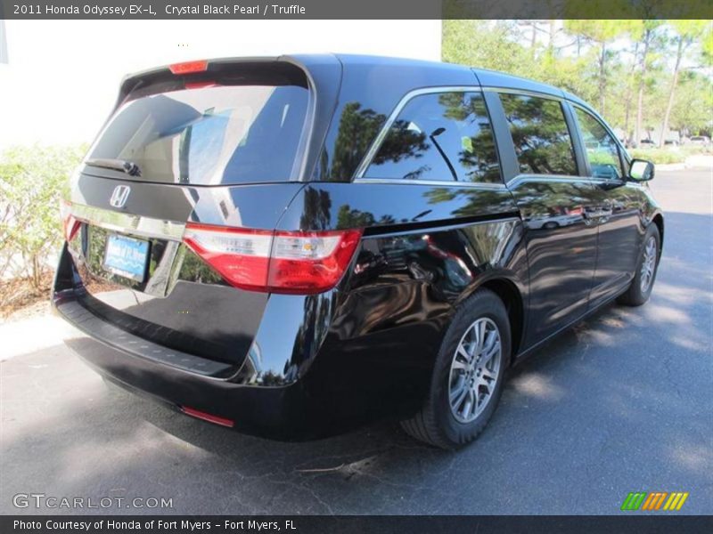 Crystal Black Pearl / Truffle 2011 Honda Odyssey EX-L