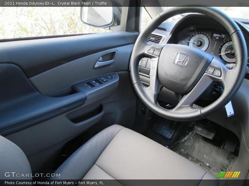 Crystal Black Pearl / Truffle 2011 Honda Odyssey EX-L