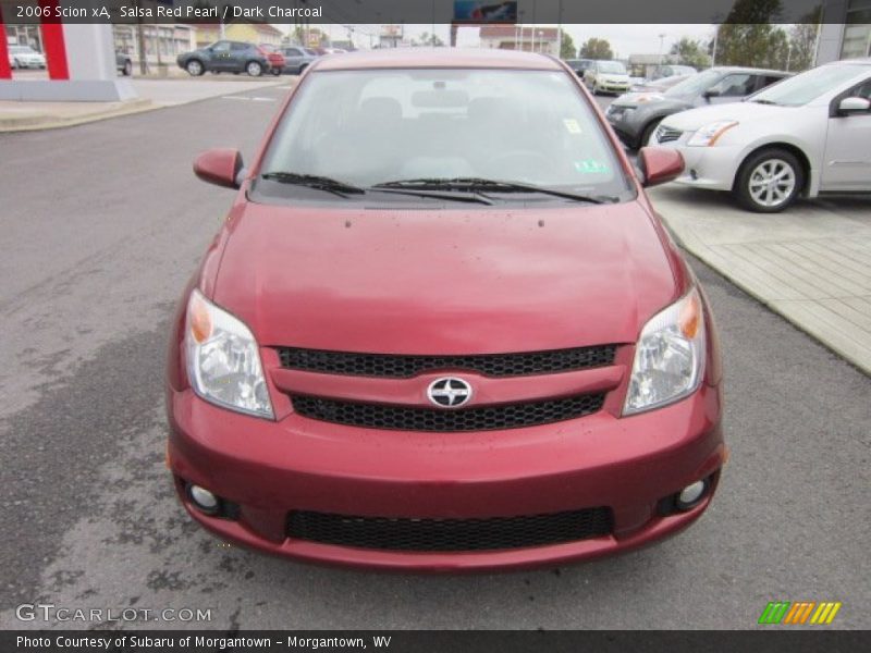 Salsa Red Pearl / Dark Charcoal 2006 Scion xA