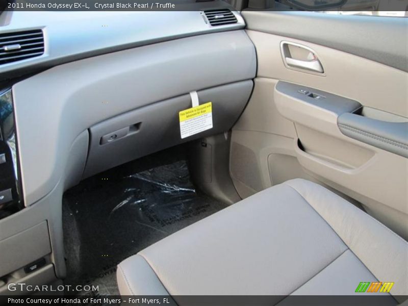 Crystal Black Pearl / Truffle 2011 Honda Odyssey EX-L