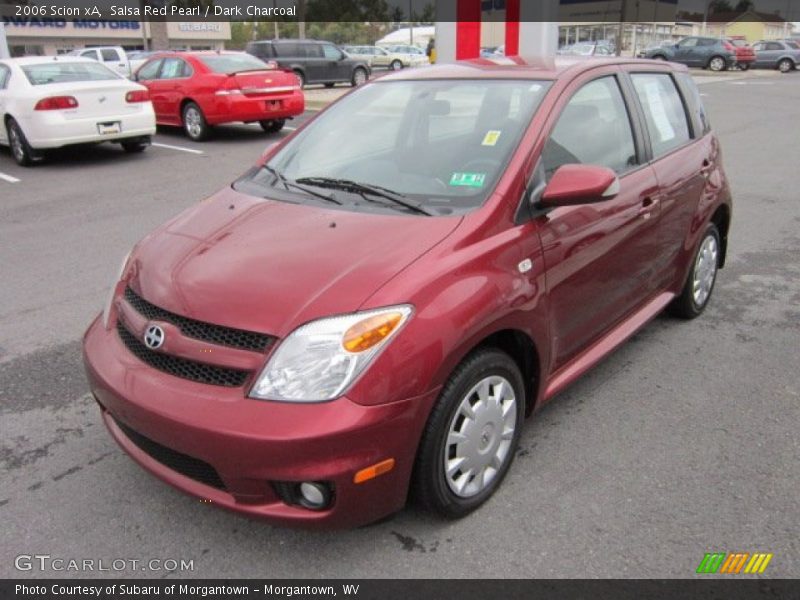 Salsa Red Pearl / Dark Charcoal 2006 Scion xA