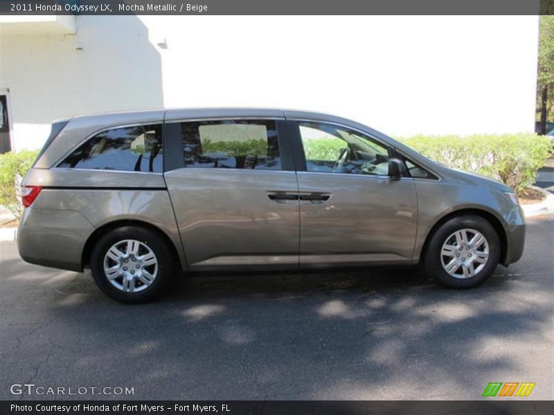 Mocha Metallic / Beige 2011 Honda Odyssey LX