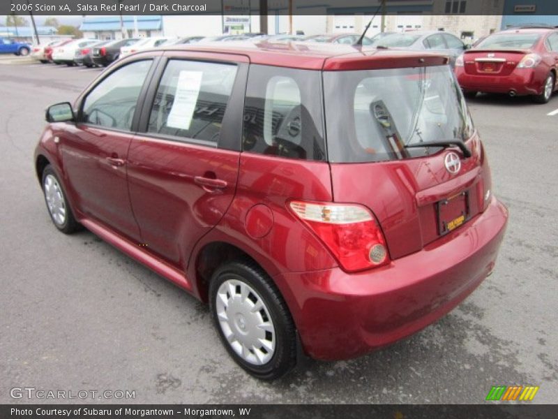 Salsa Red Pearl / Dark Charcoal 2006 Scion xA