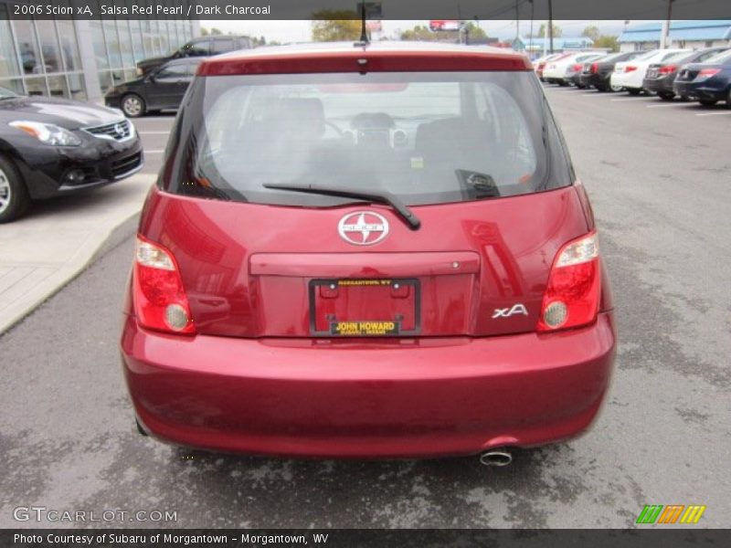 Salsa Red Pearl / Dark Charcoal 2006 Scion xA