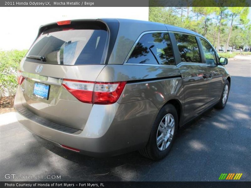 Mocha Metallic / Beige 2011 Honda Odyssey LX
