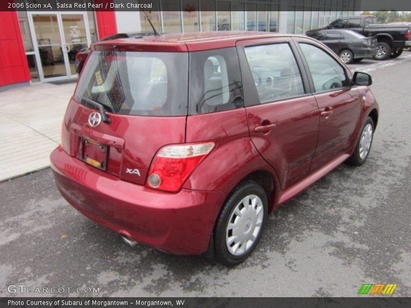 Salsa Red Pearl / Dark Charcoal 2006 Scion xA