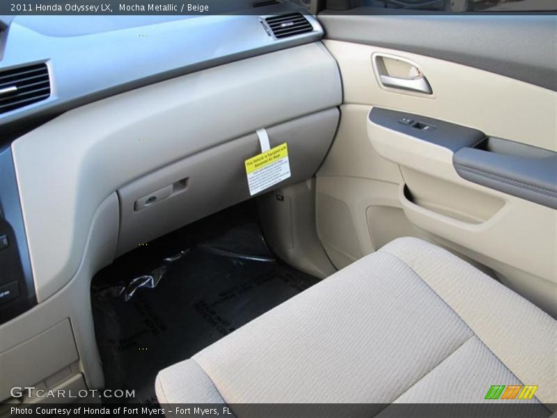 Mocha Metallic / Beige 2011 Honda Odyssey LX