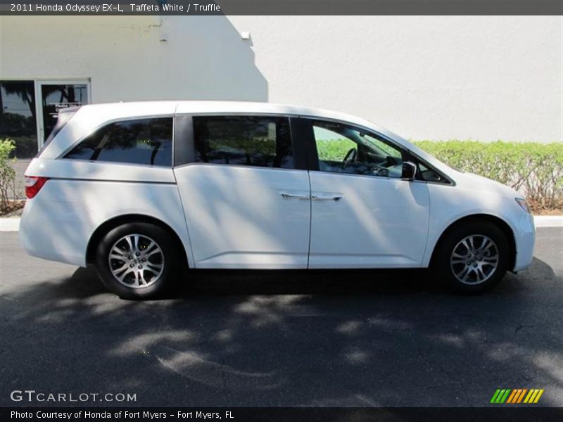 Taffeta White / Truffle 2011 Honda Odyssey EX-L