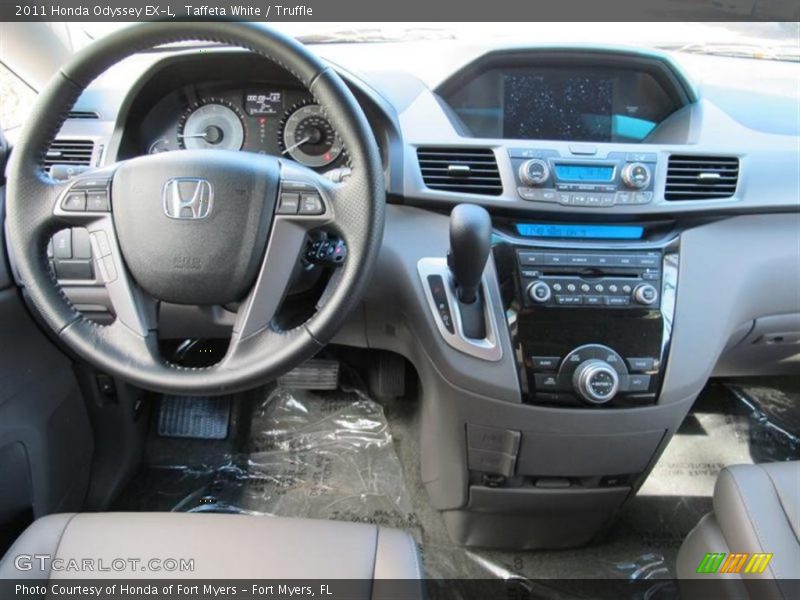 Taffeta White / Truffle 2011 Honda Odyssey EX-L