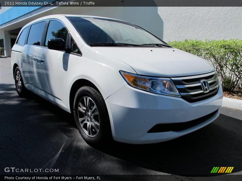 Taffeta White / Truffle 2011 Honda Odyssey EX-L