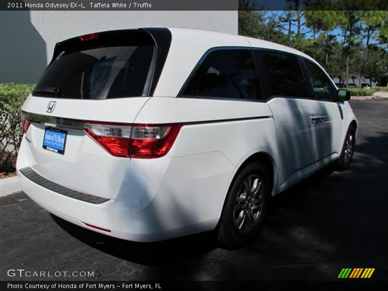 Taffeta White / Truffle 2011 Honda Odyssey EX-L