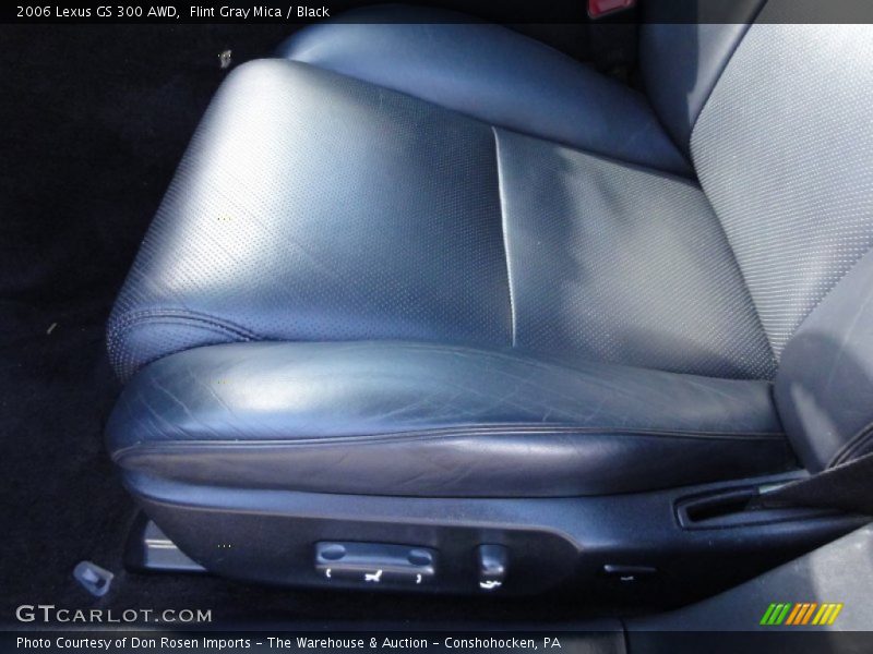 Flint Gray Mica / Black 2006 Lexus GS 300 AWD