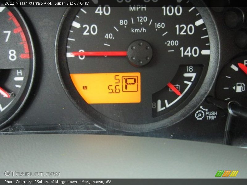 Super Black / Gray 2012 Nissan Xterra S 4x4