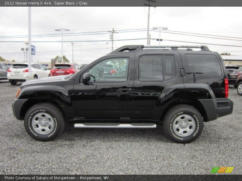  2012 Xterra X 4x4 Super Black