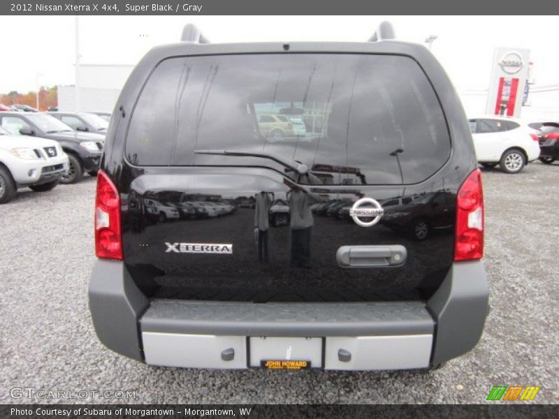 Super Black / Gray 2012 Nissan Xterra X 4x4