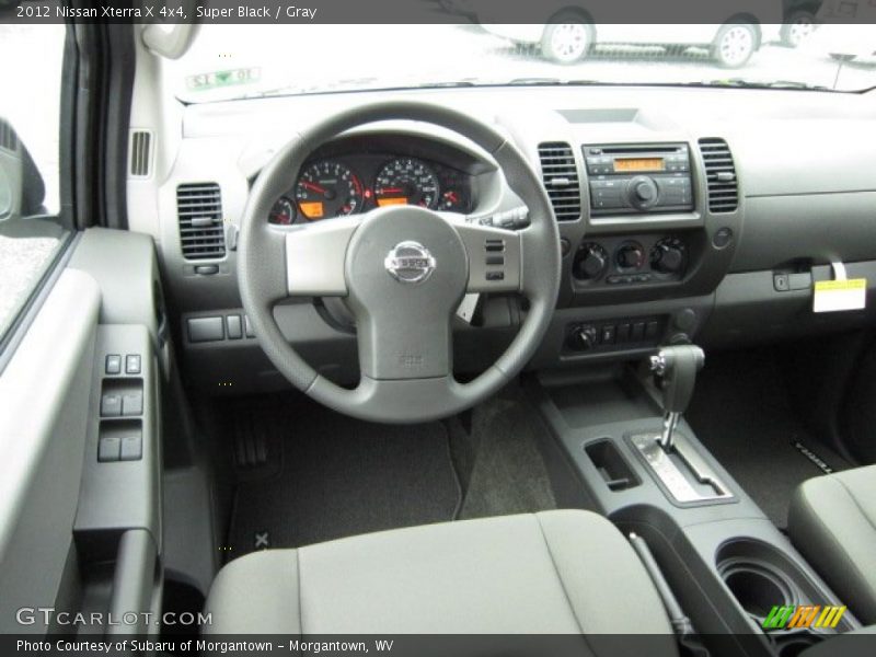 Super Black / Gray 2012 Nissan Xterra X 4x4