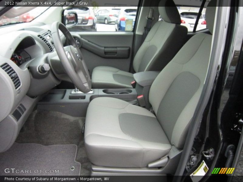 Super Black / Gray 2012 Nissan Xterra X 4x4