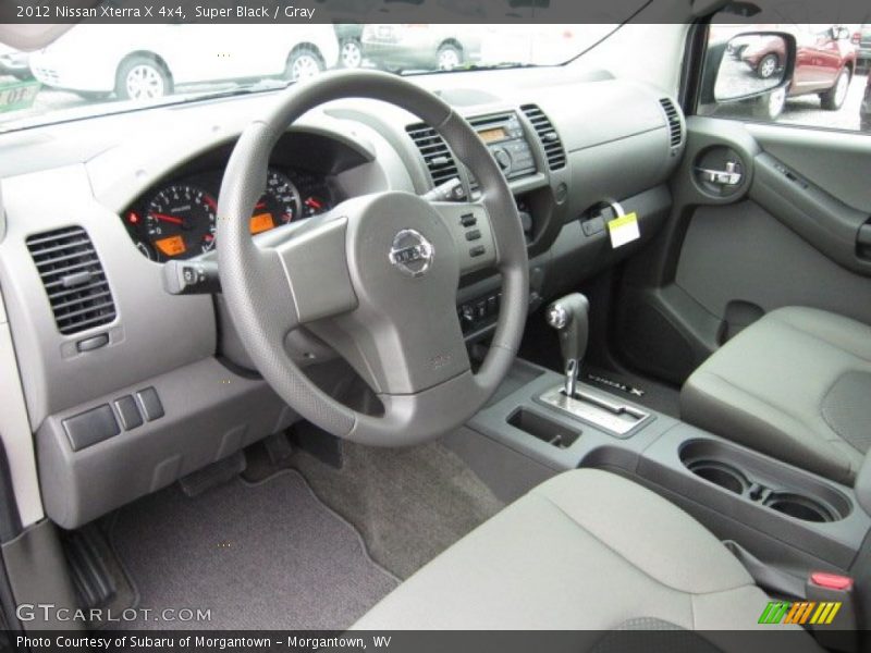 Super Black / Gray 2012 Nissan Xterra X 4x4