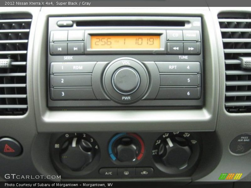 Super Black / Gray 2012 Nissan Xterra X 4x4