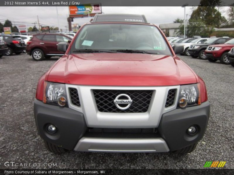 Lava Red / Gray 2012 Nissan Xterra S 4x4